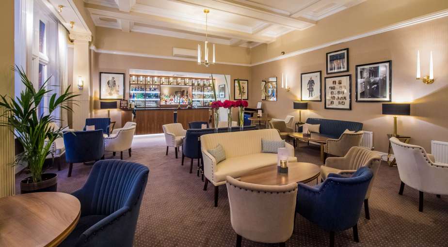 Victoria Hotel Berties Bar Seating Area