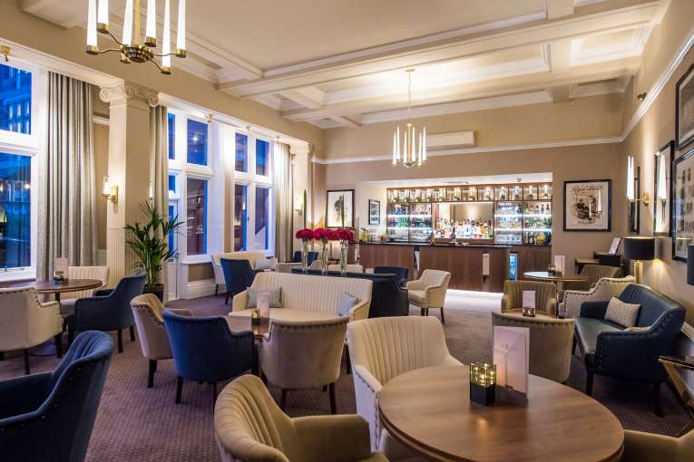 Victoria Hotel Berties Bar Seating Area