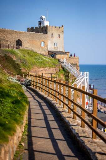 Jacobs Ladder Beach near Sidmouth South Devon