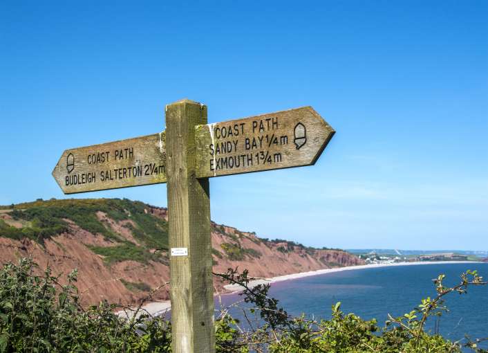 Coast Path at Sidmouth