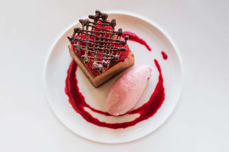 Raspberry Cheesecake Dessert