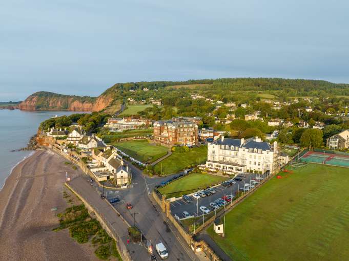 Victoria Hotel Aerial