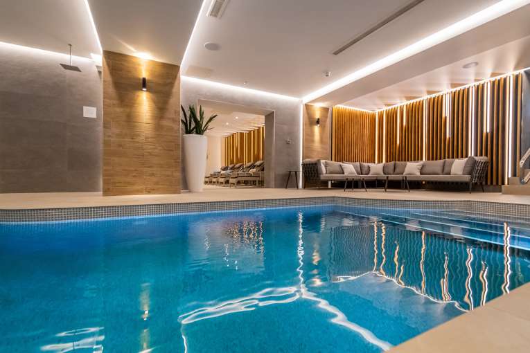 Indoor Pool at Source Spa 